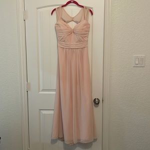 Petal Pink Bridesmaids Dress - Size 6